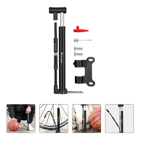 

bike pumps aluminum alloy air pump practical inflator inflatable