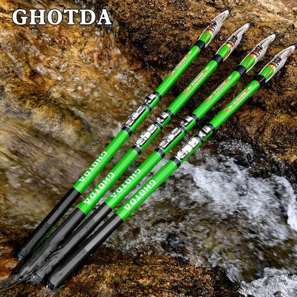 

rock fishing rod carbon fiber spinning rods 2.7/3.6/4.5/5.4/6.3m boat