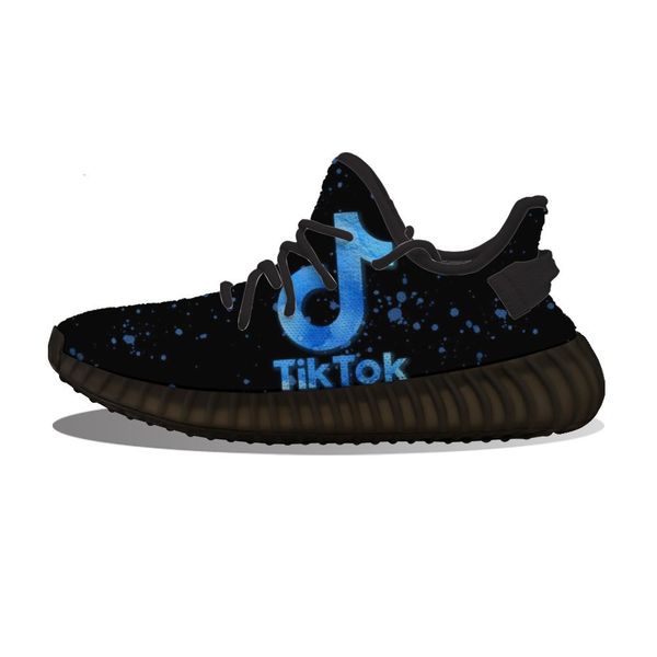 

diy custom tik tok be running shoes mesh printed mens womens trainers outdoor sports sneakers