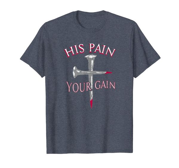 

his pain your gain shirt, White;black