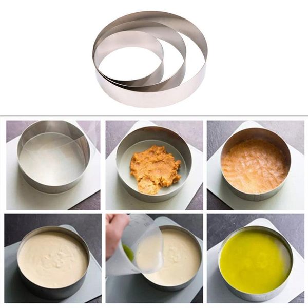 

baking moulds round cake mould stainless steel spraying environmentally mode muse