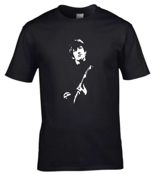 

alex turner the artic monkeys indie rock music t-shirt, White;black