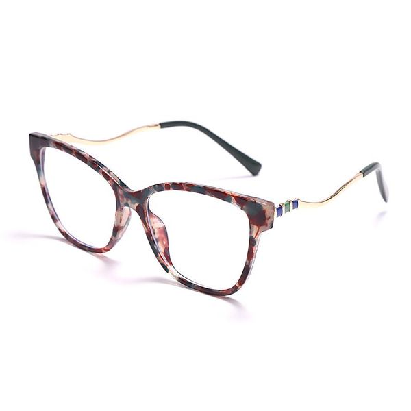 

sunglasses anti-blu-ray tr90 optical retro cat eye glasses square black large frame women man vintage flat, White;black