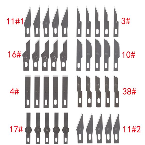 

200 pcs bade carve knife scupture engrave extra backup graver cutter scorper craft razor sharp woodcarve wood cut scupte too