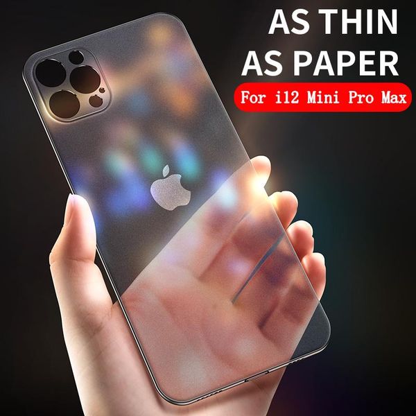 

cell phone pouches ihaitun luxury frosted case for 12 pro max cases slim cover ultra thin transparent back mini
