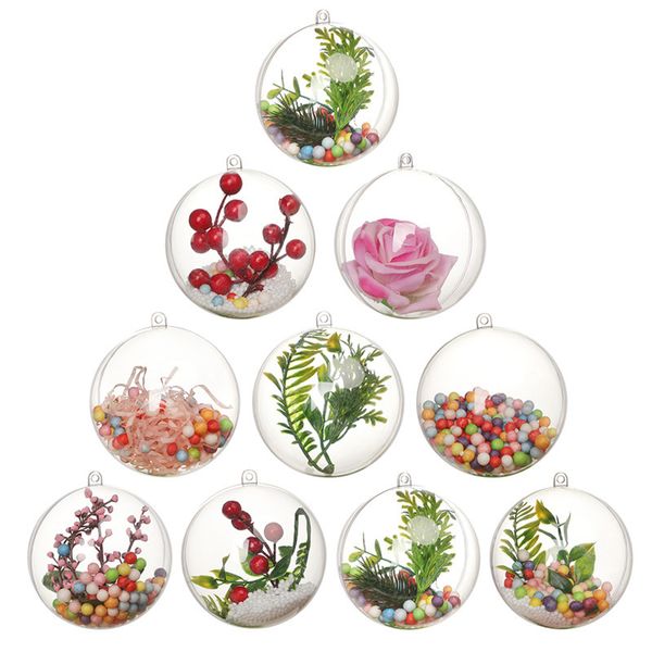 

factory outlet christmas decoration christmas decorations balls ps hollow high transparent plastic ball festival decorat