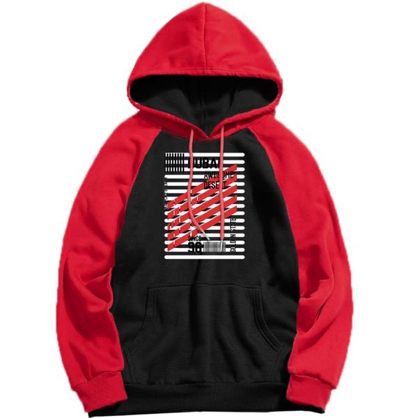 

women's hoodies & sweatshirts dubai awesome stripe printing streetwear female loose sport casual raglan skin friendly cool hoody for wo, Black