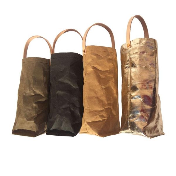 

gift wrap washable kraft paper storage bag scandinavia long section plants grow sundries flower beer organizer for home