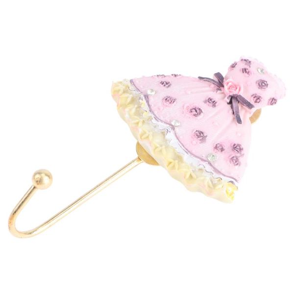 

hooks & rails 1pc kitchen hanger hook rose shape hole punched wall-mounted