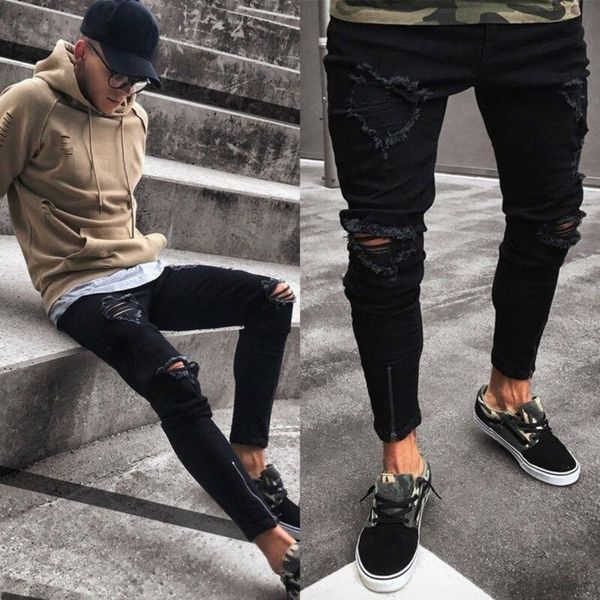

men's pants men tactical hiking trousers cargo combat climbing work pant m, Black
