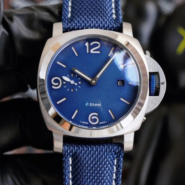 

men's watches fabric strap watches mechanical movement for man automatic movement 316l steel watch case wristwatches v7, Slivery;brown