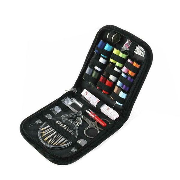 

other arts and crafts set of 70 sewing kit with zipper bag needle thread measure scissor thimble tool accessories for home ef