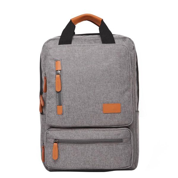 

backpack laptravel large capacity casual two way zipper easy clean wear resistant multi pocket anti scratch adjustable strap