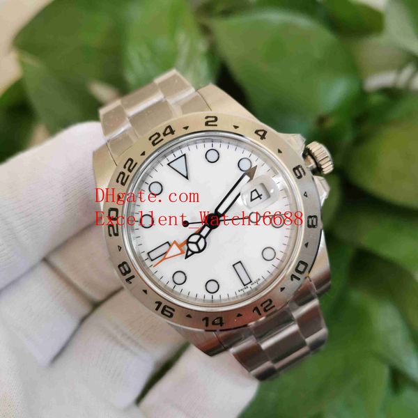 

bp factory wristwatches 42 mm 216570 stainless steel white dial asia 2813 movement mechanical automatic mens watch watches, Slivery;brown