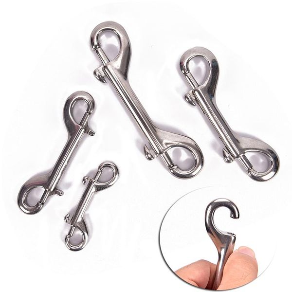 

pool & accessories 1pc 316 stainless steel scuba diving double ended hook chioce snap bolt kit