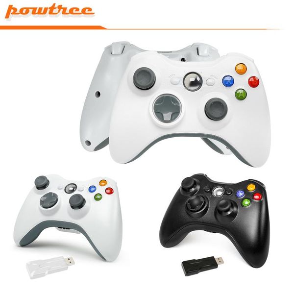 

game controllers & joysticks powtree 2.4g wireless gamepad for microsoft xbox 360 controller joystick + receiver xbox360 pc win7/8/10