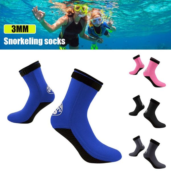 

neoprene diving socks adjustable buckle beach water anti-slip surfing boots for men women men's swimwear