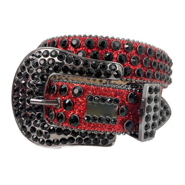 

various styl of bb simon belts custom bling color rhintone belts for men, Black;brown
