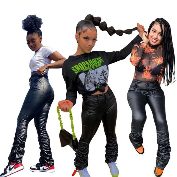 

women's pants & capris women club skinny black flare ruched, Black;white