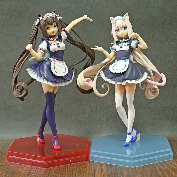 

nekopara vanilla chocolat pvc figure collectible model toy bishoujo figurine gift