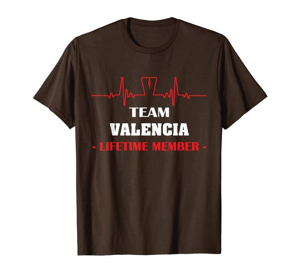 

team valencia lifetime member family youth kid shirt 5ts, White;black
