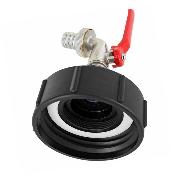 

watering equipments 2021 ibc adapter s100x8 grobgewinde-3/4inch kugelhahn auslaufventil regenwassertank high quality