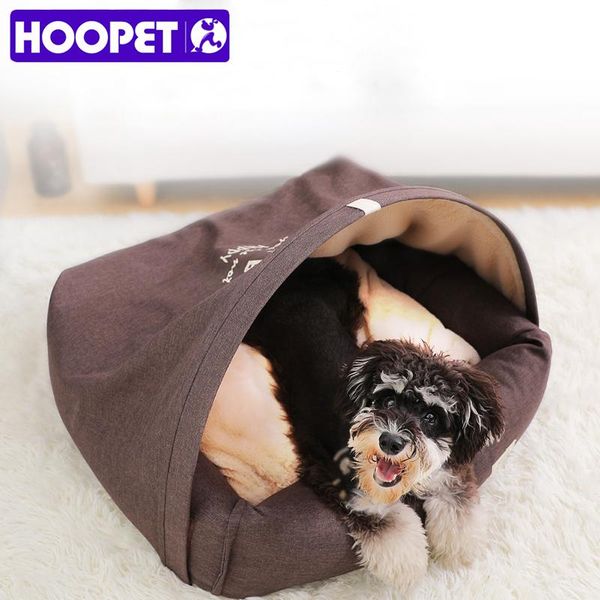 

pet cat bed small dog puppy mat winter kennel warm nest soft cushion sofa sleeping bag house kennels & pens