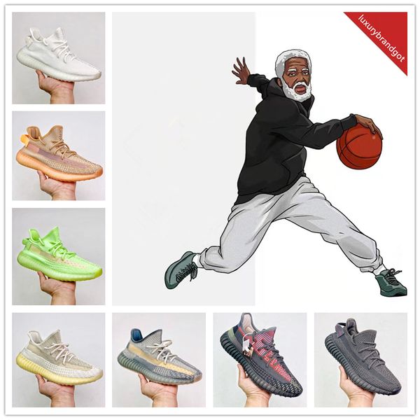 

2022 portmarket pk light uv knit runner shoes mono ice clay black mist cinder reflective designer shoe ash pearl blue stone tail running sne