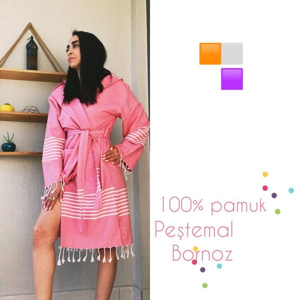 

hooded robe for gym pool spa fashion bath soft women nightwear traditional embroidered loincloth 100 cotton coat cover-ups