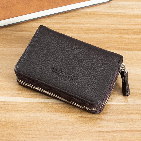 

multifunctional fashionable wallet zipper card holder new organ carrken men's engxj