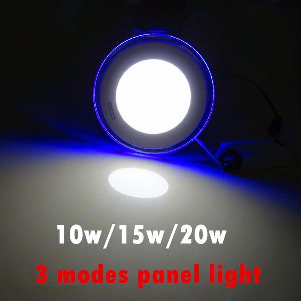 

panel lights 10w 15w 20w 3 mode acrylic led light indoor energy saving bright recessed ceiling down
