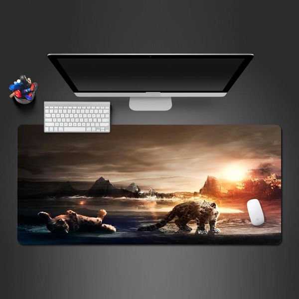 

mouse pads & wrist rests cute leopard animal pad humanities background game hanging screen desk mats