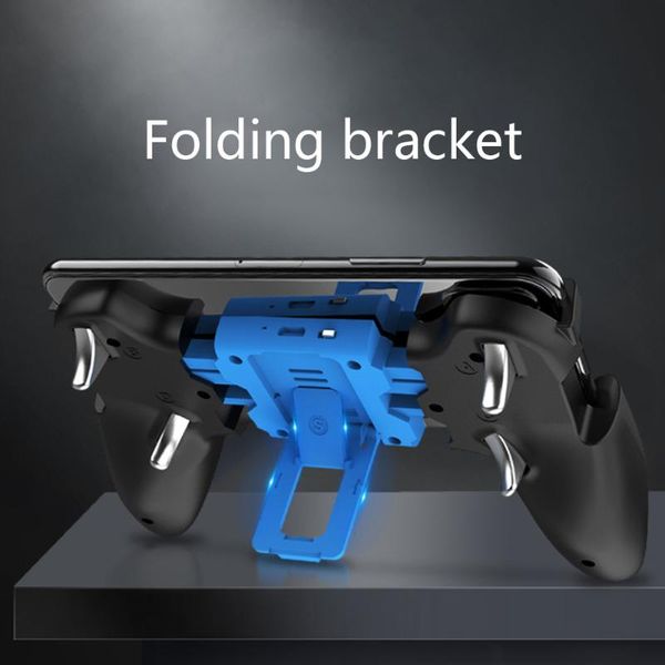 

game controllers & joysticks abs foldable holder durable with buttons portable sensitive easy use universal handle controller gamepad blueto