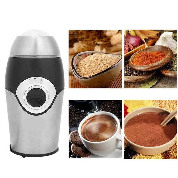 

electric coffee grinders molinillo cafe multifunction stainless steel bean grinder cereals grains grinding tool for home use eu 220v