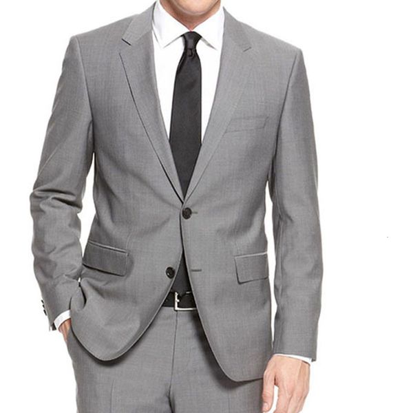 

men's suits & blazers custom made light gray wedding for men,tailor grey men suis, bespoke mens groom with pants, White;black
