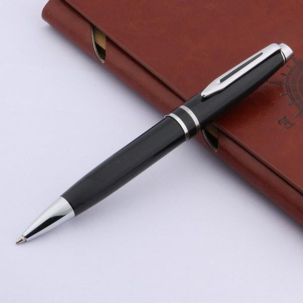 

office 181 arrow clip black and silver piece ballpoint pen pens, Blue;orange