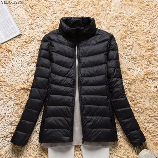 

women's jackets autumn women outwear warm jacket winter coats female overcoat with down thin short slim plus size 3xl 4xl spring femini, Black;brown