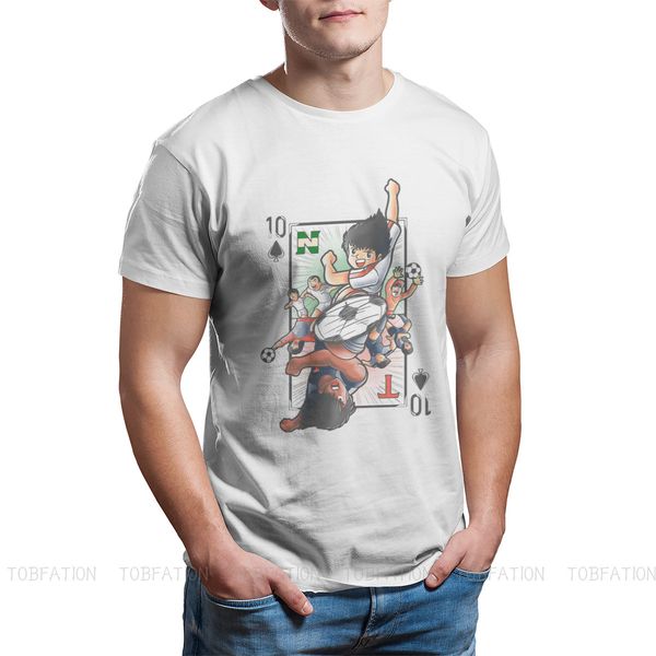 

captain tsubasa football anime original tshirts naipe personalize homme t shirt new trend clothing 6xl