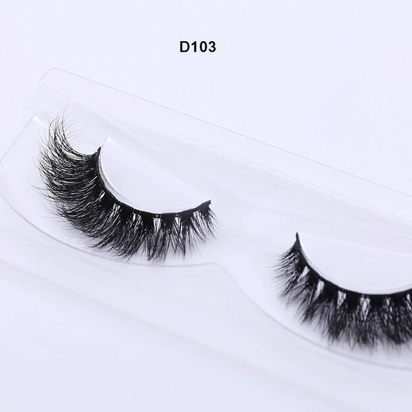 

eyelashes 3d mink lashes high volume handmade false thick full strip cruelty d1031