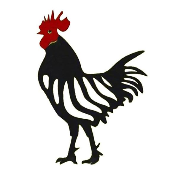 

garden grass insert ground plug hen/rooster shaped courtyard decoration sign u90a decorations