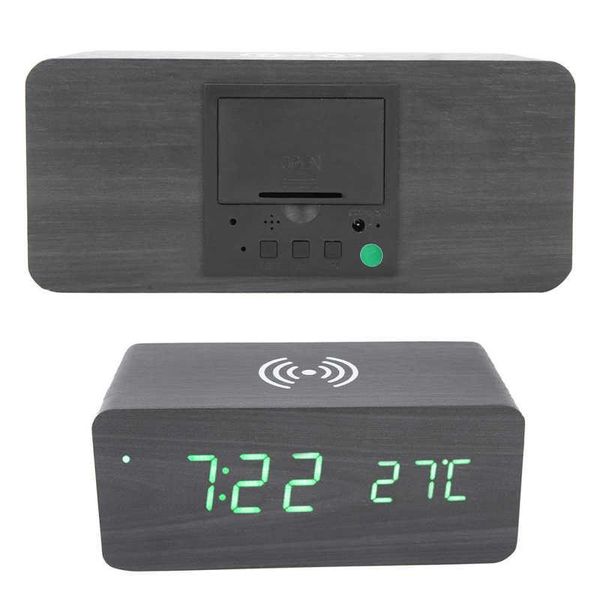 

pencil bags electric alarm clock wooden wireless charging options for family home