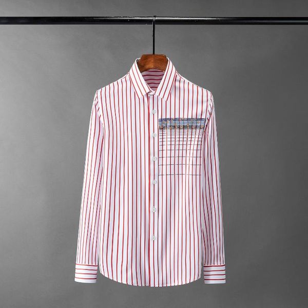 

men's casual shirts stripe long sleeve diamond fashion mens dress plus size 4xl slim fit party male, White;black