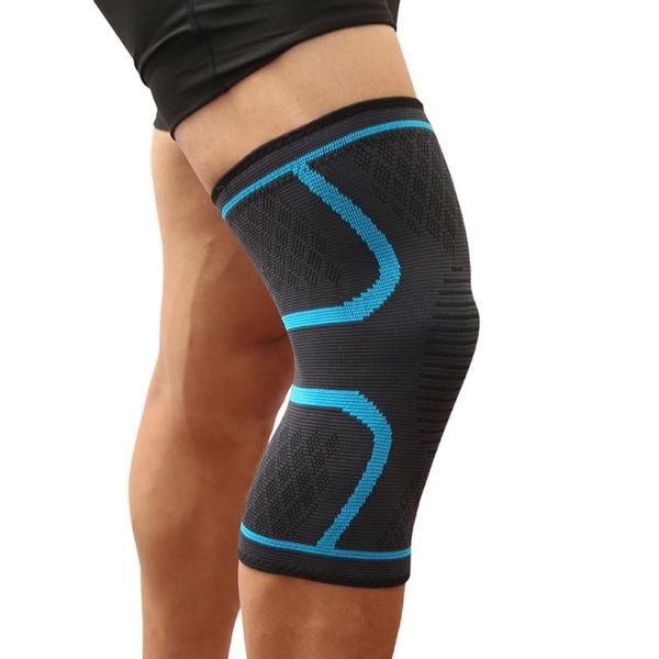 

elbow & knee pads 1pcs fitness running cycling support braces sports equipment of elastic nylon sleeve for protecting, Black;gray