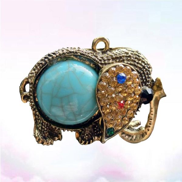 

vintage clip style car perfume base elephant shape rhinestone decor diffuser for auto vehicle inner d air freshener