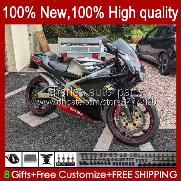 Carrozzeria per Aprilia RS4 RSV-125 RSV125RR RSV125 36No.160 RSV RS 125 R RR 125RR RS-125 1999 2000 2001 2002 03 04 05 RS125 Nero rosso nuovo 99 00 01 02 2003 2004 2005 Kit carenatura