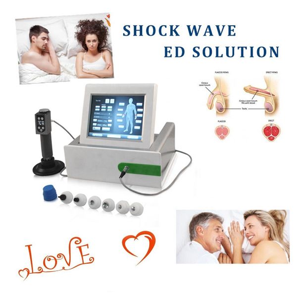 Gadgets de Saúde Profissional Extacorpóreo Onda de Onda de Equipamento de Equipamento de Equipamento SW9 Low Intensity Shockwave Máquina para tratamento Ed e alívio da dor no joelho