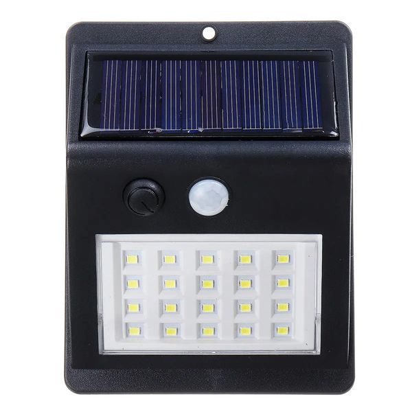 

26led solar power light pir motion sensor outdoor garden wall lamp waterproof