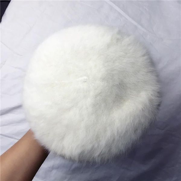

beanies autumn winter thickened plush beret female painter lovely warm hat