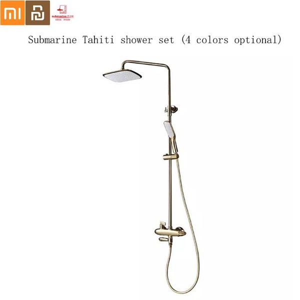 

submarine tahiti shower set pearl ceramic spool brass recast faucet bathroom four colors available sets