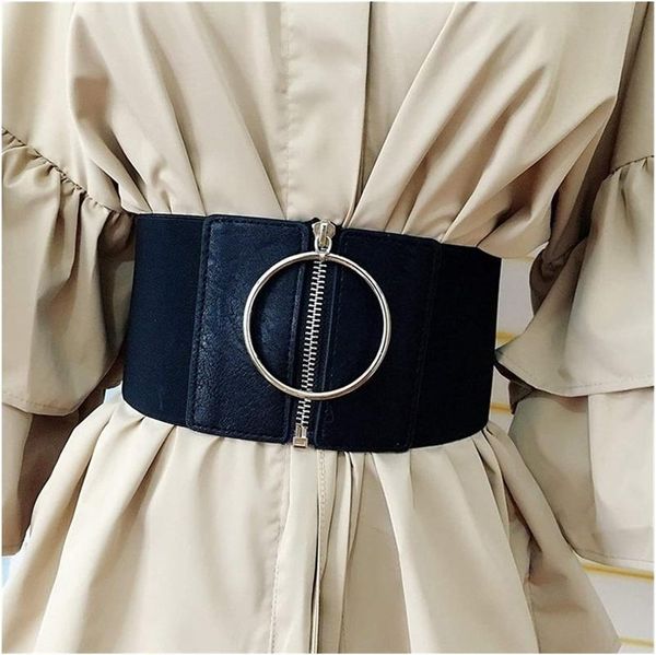 

belts corset wide slimming body elastic female ultra belt for women dresses ladies big met, Black;brown